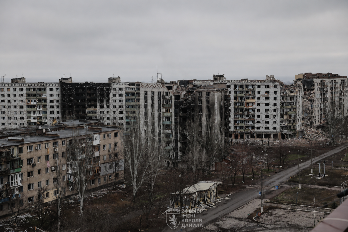 Разрушенная Константиновка, Украина